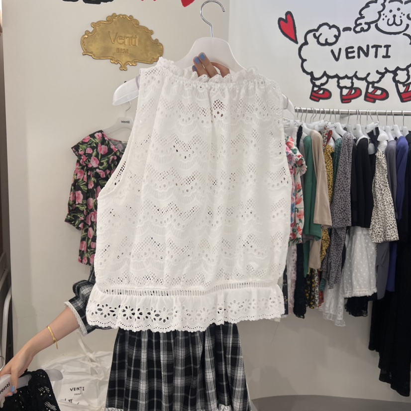 VENTI東大門㊣直郵女士新品時尚職業熱賣人氣推薦吊帶背心蕾絲VENTI吊帶/背心