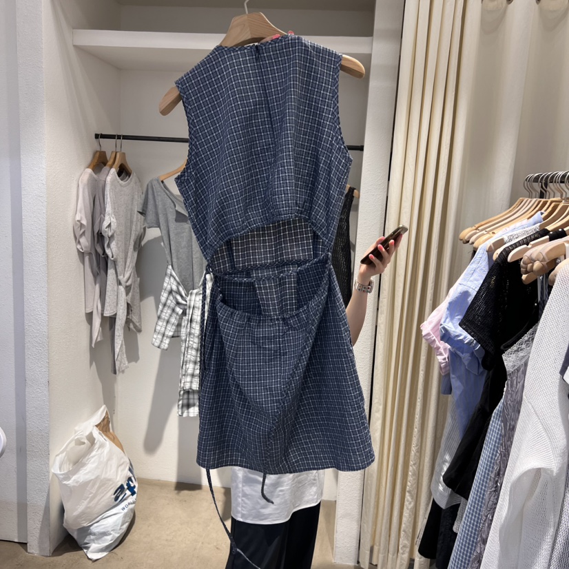 IR BIEN韓國代購㊣女士新品休閑推薦熱賣時尚25春夏連衣裙ir bien-A連衣裙