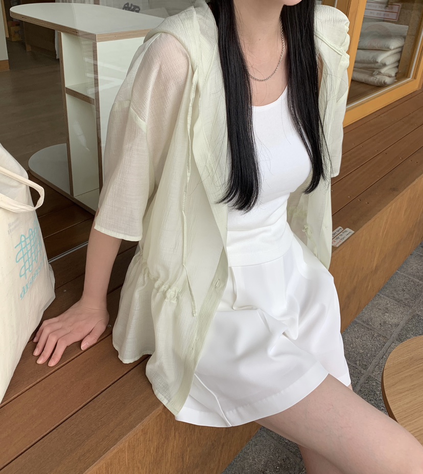 ADELINE韓國直郵㊣女士新品人氣熱賣真品休閑職業襯衫蕾絲衫ADELINE襯衫/蕾絲衫