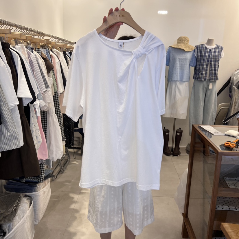 TAN&amp;COMO東大門㊣代購女士新品職業熱賣休閑人氣真品T恤tan-COMOT恤圖色1