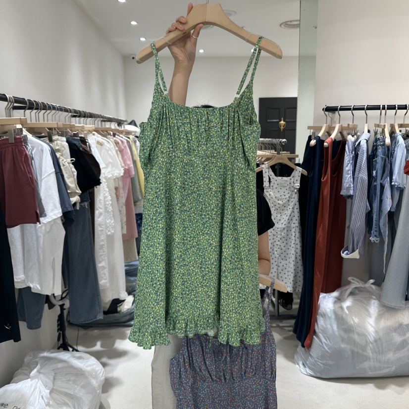 BAGUETTE韓國直郵㊣女裝新品推薦真品時尚熱賣職業25春夏連衣裙BAGUETTE連衣裙