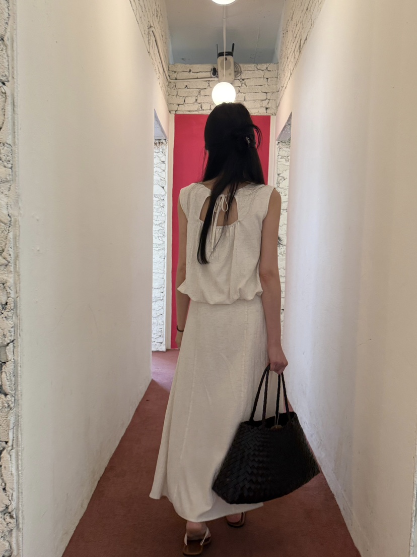 ADELINE東大門㊣直郵女裝新款人氣真品職業時尚25春夏熱賣長裙ADELINE長裙