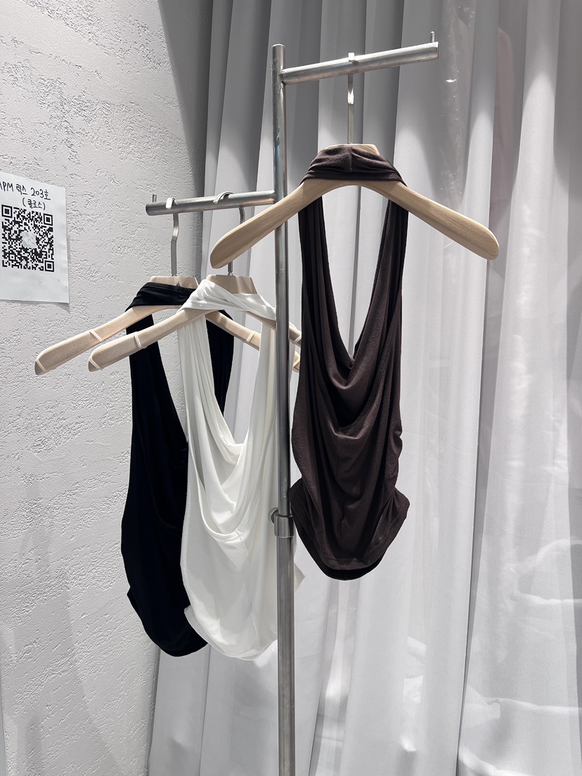 CLOTH東大門㊣實拍女裝新品熱賣推薦時尚人氣職業25春夏吊帶背心CLOTH吊帶/背心