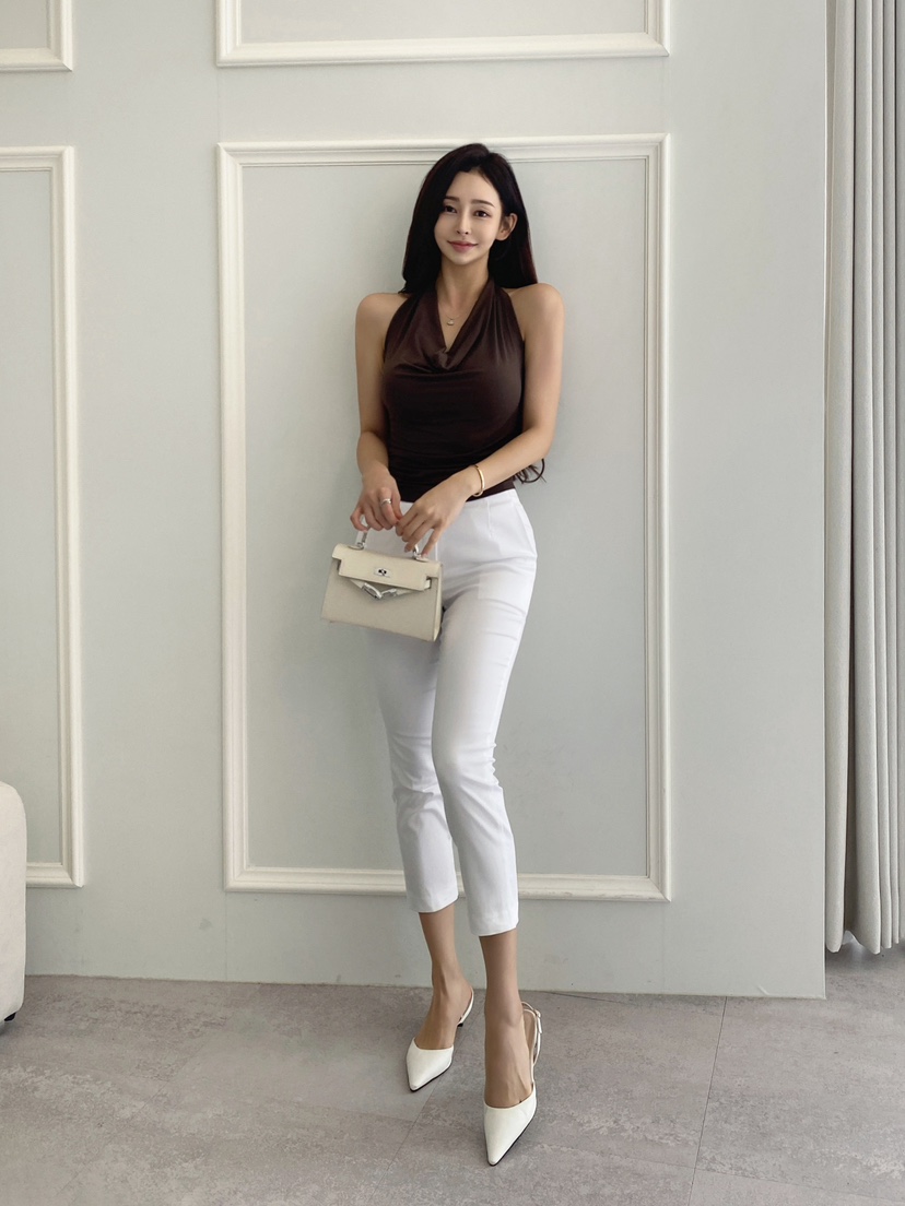 CLOTH東大門㊣實拍女裝新品熱賣推薦時尚人氣職業25春夏吊帶背心CLOTH吊帶/背心