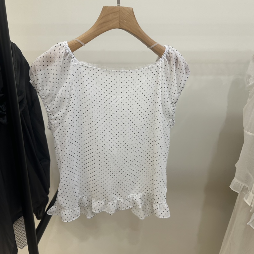 3 ANOTHER東大門㊣實拍女士新款時尚真品25春夏襯衫蕾絲衫3 ANOTHER襯衫/蕾絲衫