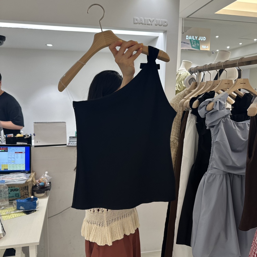 DAILYJUD東大門㊣代購女士新品休閑人氣推薦真品時尚吊帶背心DAILY JUD吊帶/背心