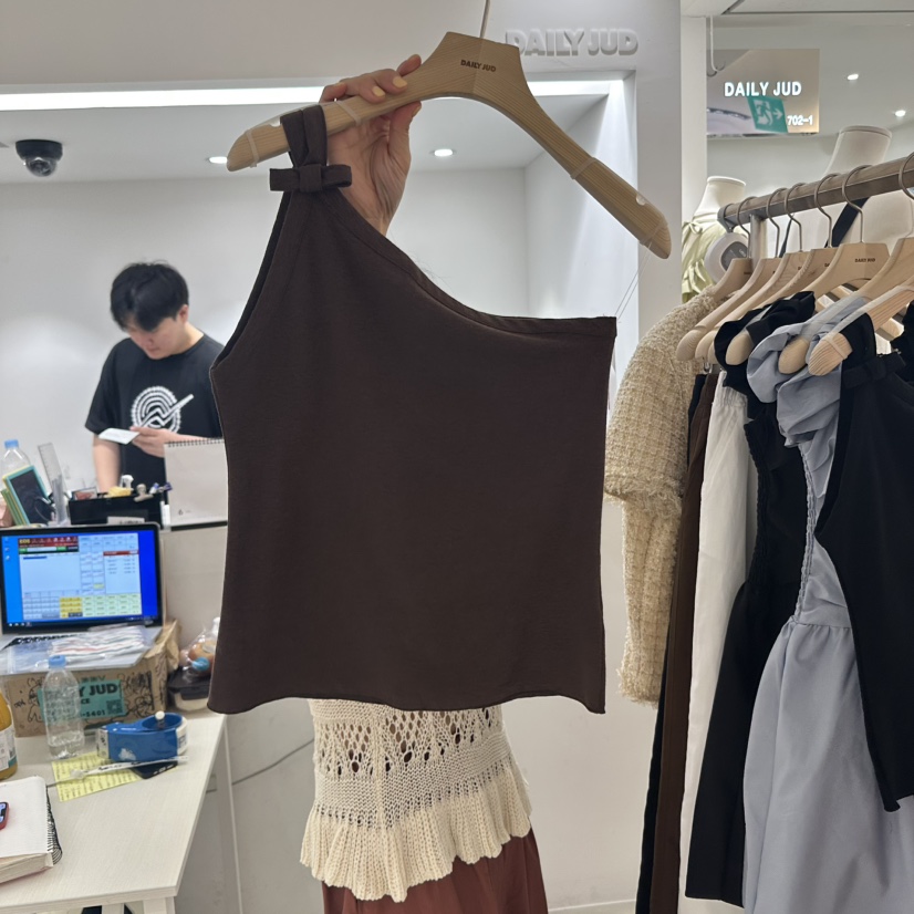 DAILYJUD東大門㊣代購女士新品休閑人氣推薦真品時尚吊帶背心DAILY JUD吊帶/背心圖色2