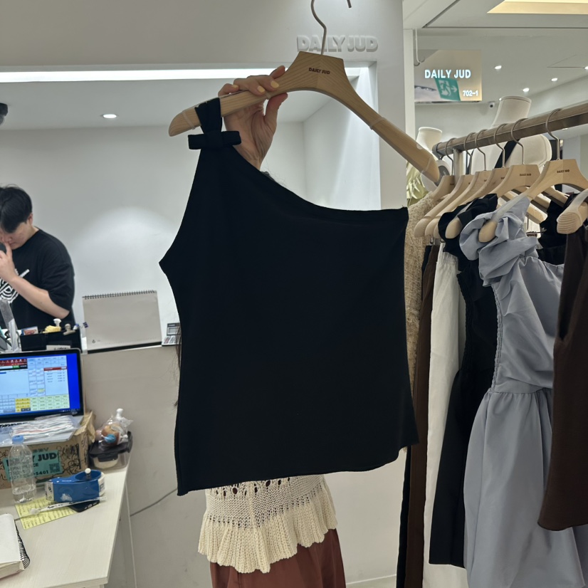 DAILYJUD東大門㊣代購女士新品休閑人氣推薦真品時尚吊帶背心DAILY JUD吊帶/背心圖色3