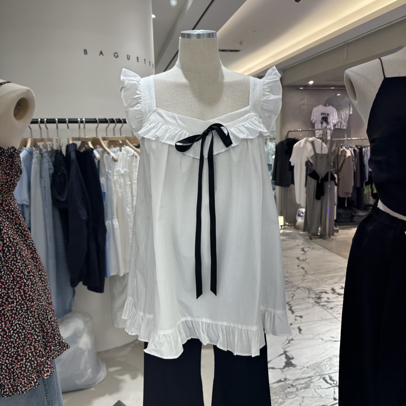 BAGUETTE東大門㊣實拍女裝新品真品熱賣推薦職業休閑吊帶背心BAGUETTE吊帶/背心圖色1