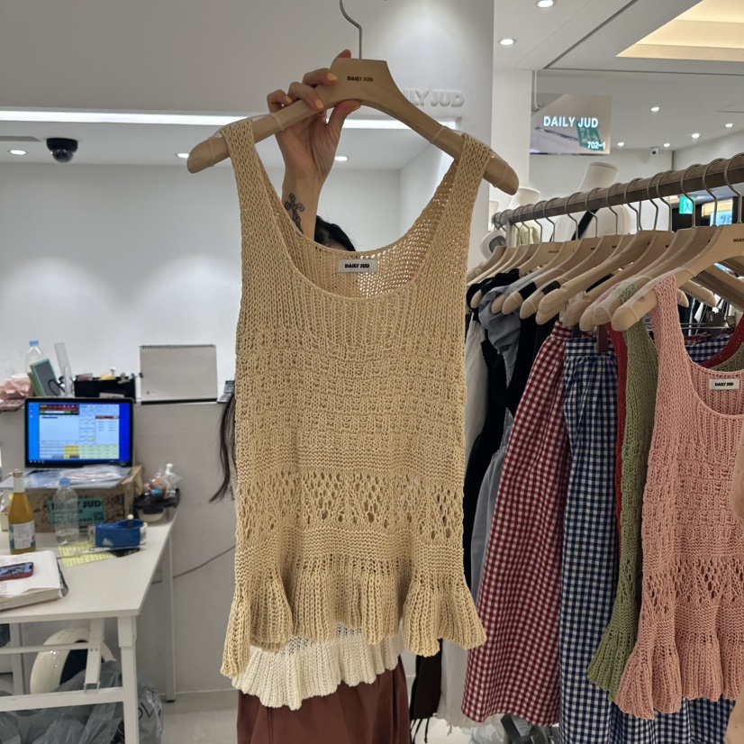 DAILYJUD東大門㊣代購女士新品真品熱賣時尚職業人氣吊帶背心DAILY JUD吊帶/背心圖色5