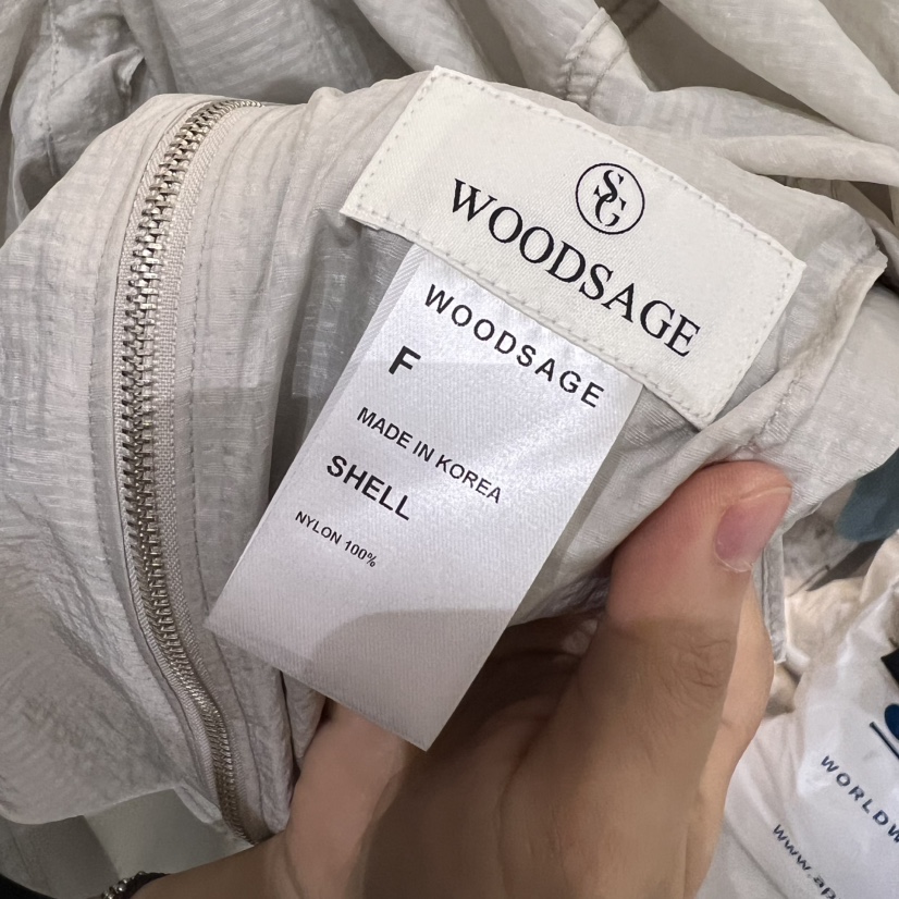 WOOD SAGE韓國代購㊣女士新品推薦人氣真品25春夏休閑夾克WOOD SAGE夾克