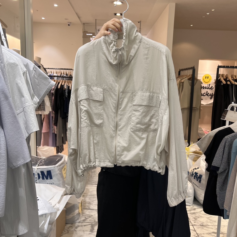 WOOD SAGE韓國代購㊣女士新品推薦人氣真品25春夏休閑夾克WOOD SAGE夾克圖色2