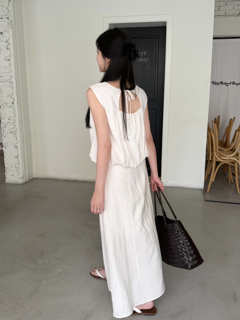ADELINE東大門㊣直郵女士新品人氣時尚休閑25春夏職業吊帶背心ADELINE吊帶/背心