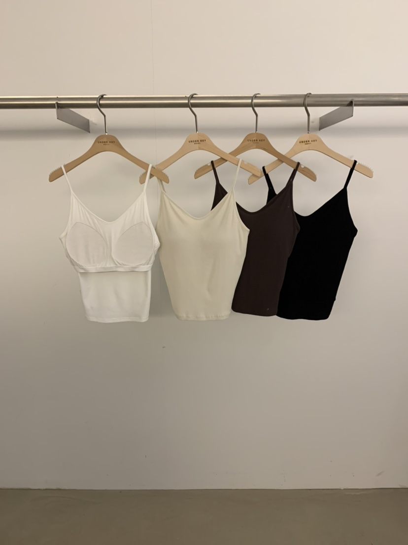 UNDER KEY韓國代購㊣女士新品推薦時尚25春夏熱賣吊帶背心UNDER KEY吊帶/背心