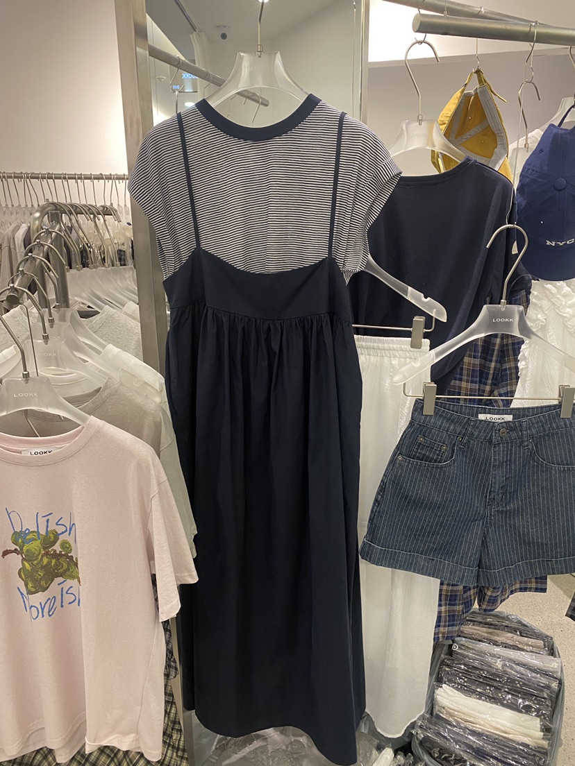 LOOKK東大門㊣實拍女士新款真品25春夏熱賣推薦連衣裙不含內搭LOOKK連衣裙圖色3