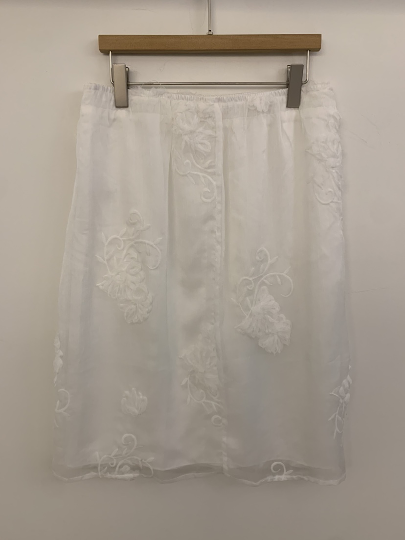 UNDER KEY東大門㊣直郵女士新款推薦休閑半身裙中短裙刺繡UNDER KEY半身裙/中短裙
