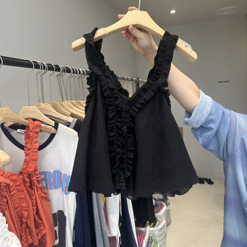 PARIS MATCH韓國直郵㊣女裝新品時尚職業真品人氣吊帶背心PARIS MATCH吊帶/背心