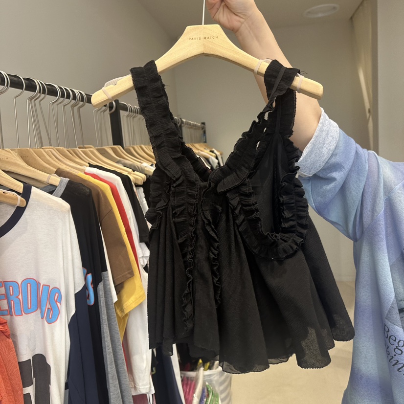 PARIS MATCH韓國直郵㊣女裝新品時尚職業真品人氣吊帶背心PARIS MATCH吊帶/背心圖色3
