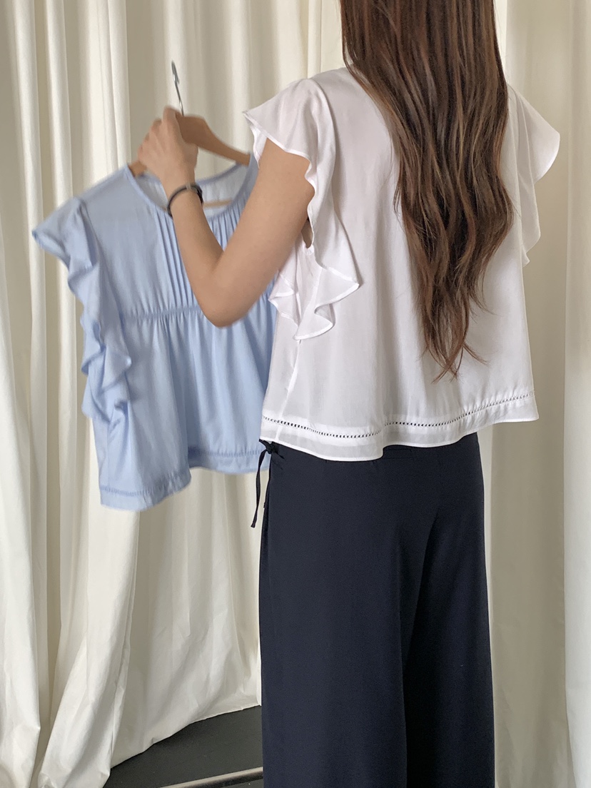 RE:OPENING韓國代購㊣女裝新款推薦人氣真品職業襯衫蕾絲衫RE:OPENING襯衫/蕾絲衫