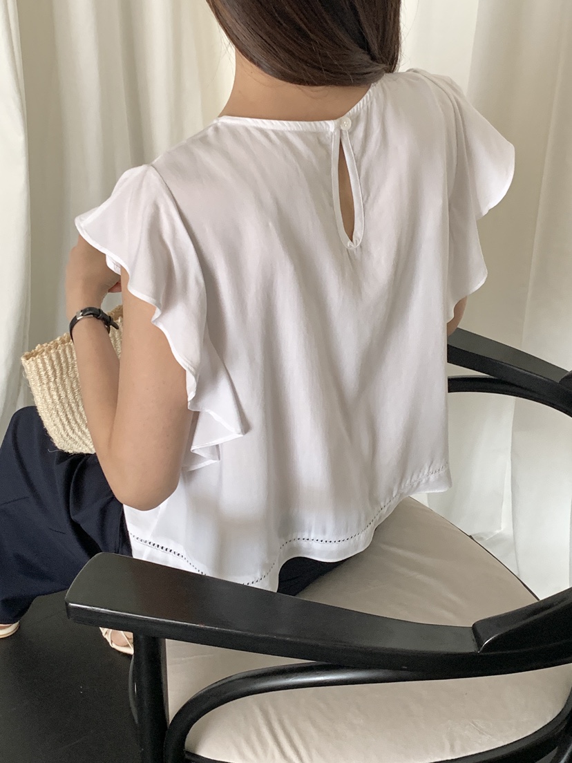 RE:OPENING韓國代購㊣女裝新款推薦人氣真品職業襯衫蕾絲衫RE:OPENING襯衫/蕾絲衫
