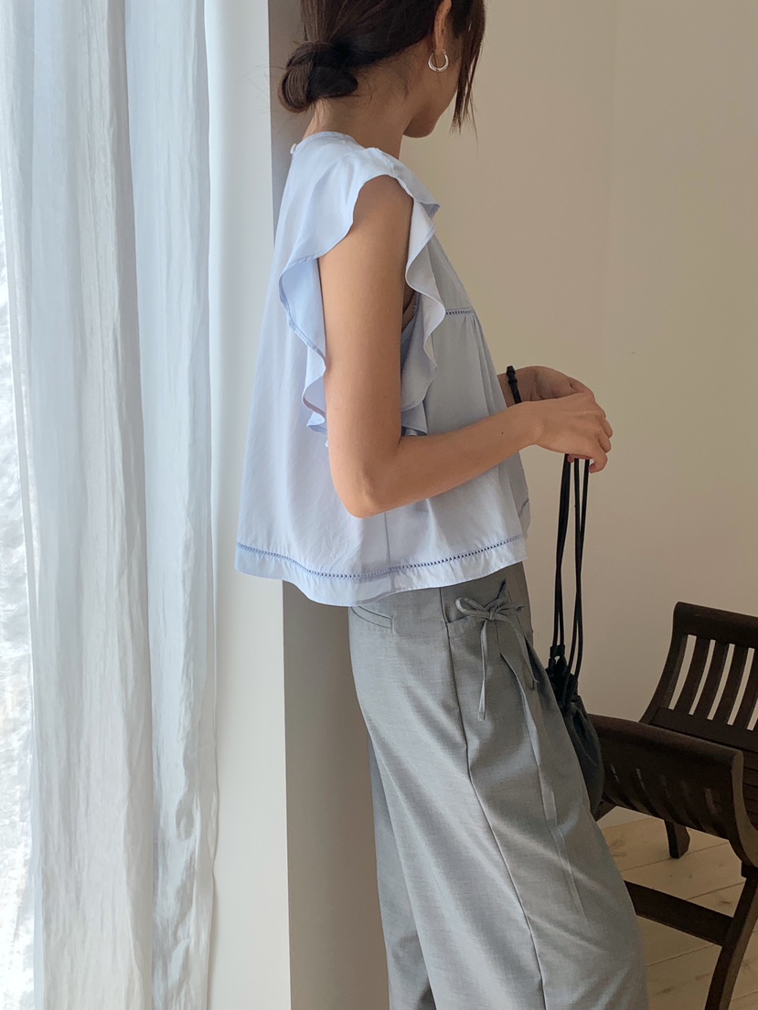 RE:OPENING韓國代購㊣女裝新款推薦人氣真品職業襯衫蕾絲衫RE:OPENING襯衫/蕾絲衫
