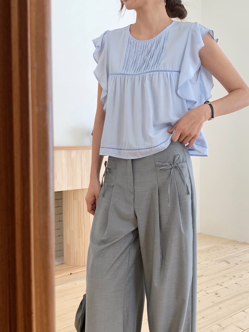 RE:OPENING韓國代購㊣女裝新款推薦人氣真品職業襯衫蕾絲衫RE:OPENING襯衫/蕾絲衫
