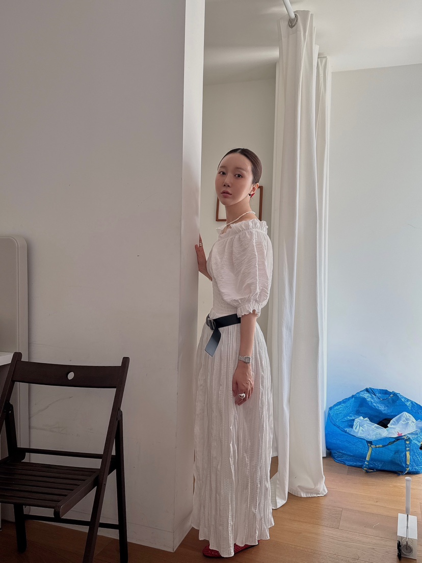 MADE-P東大門㊣實拍女裝新品休閑25春夏熱賣推薦真品連衣裙MADE-P連衣裙