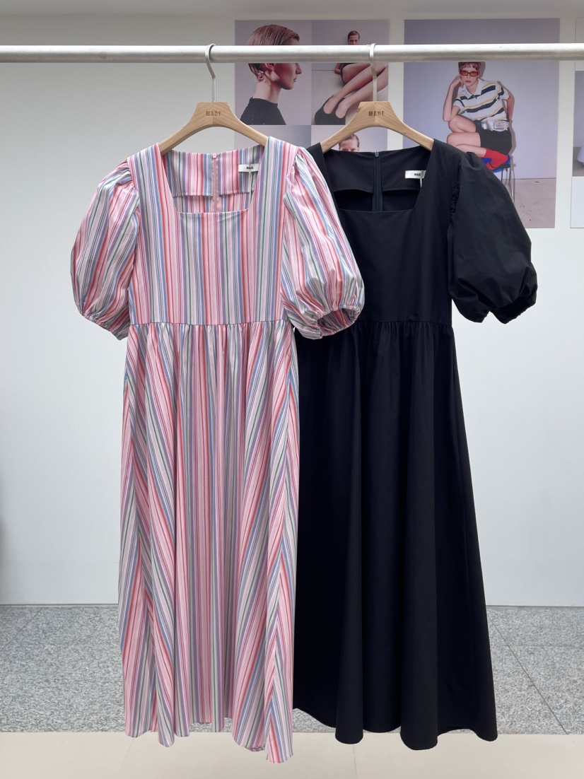 MADE-P韓國代購㊣女裝新款25春夏推薦時尚真品人氣熱賣連衣裙MADE-P連衣裙