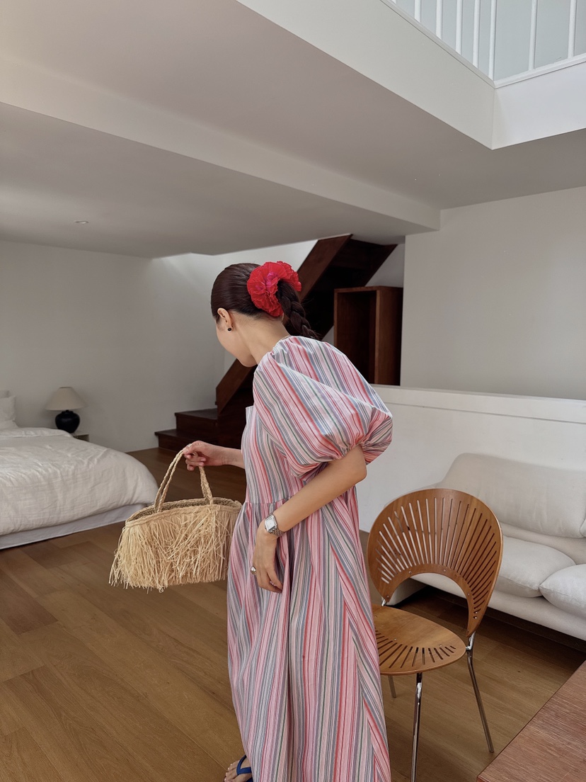 MADE-P韓國代購㊣女裝新款25春夏推薦時尚真品人氣熱賣連衣裙MADE-P連衣裙