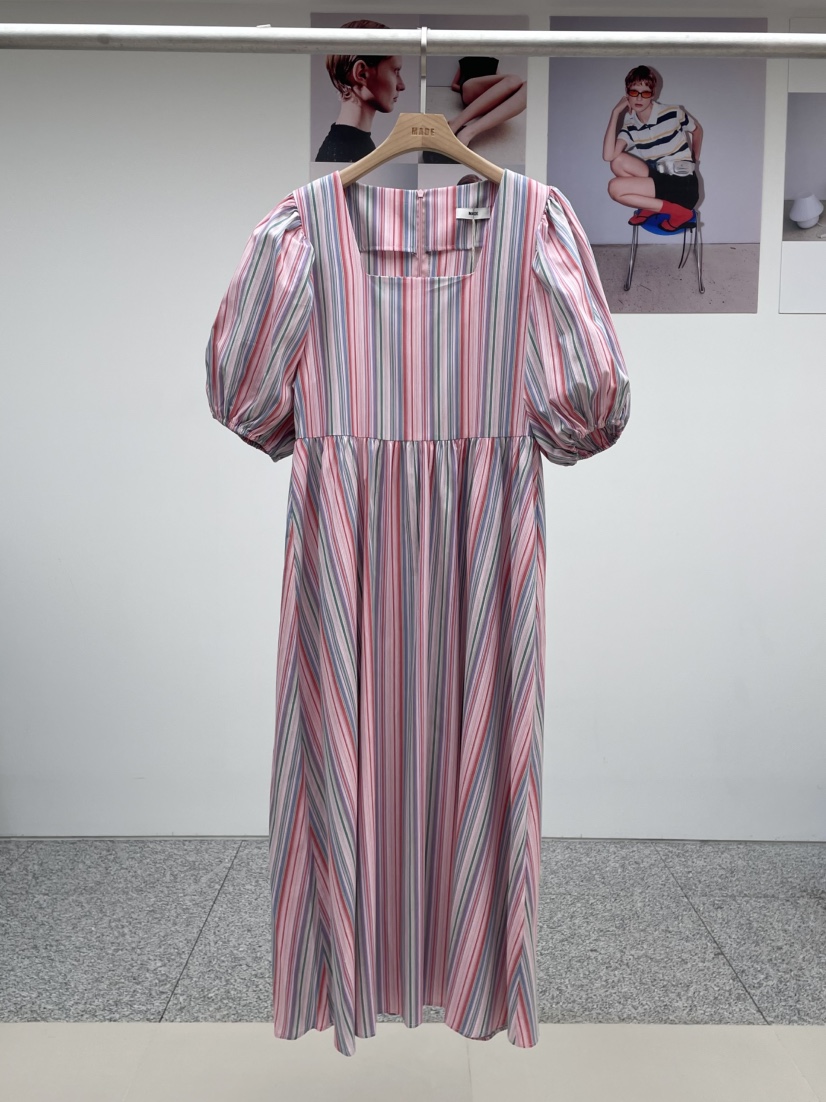 MADE-P韓國代購㊣女裝新款25春夏推薦時尚真品人氣熱賣連衣裙MADE-P連衣裙