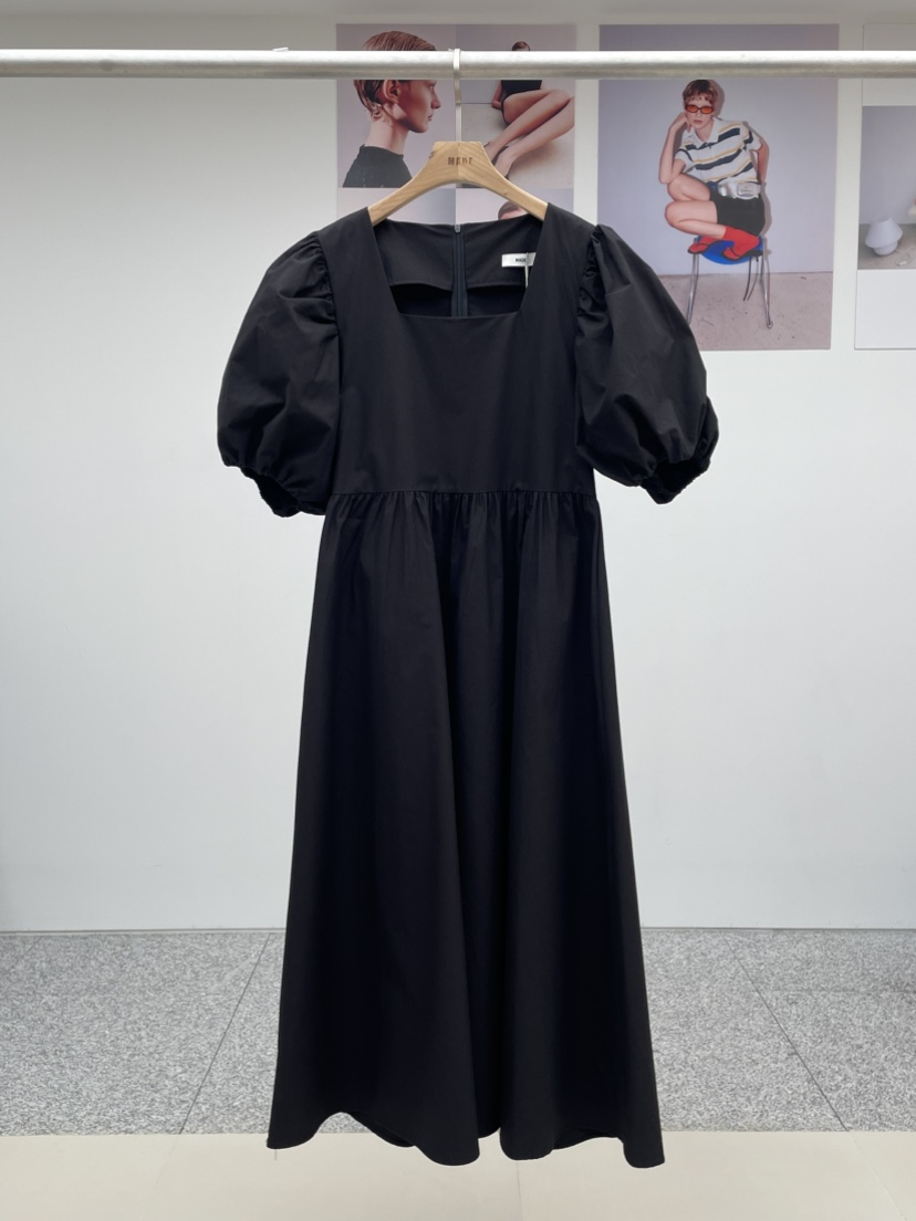 MADE-P韓國代購㊣女裝新款25春夏推薦時尚真品人氣熱賣連衣裙MADE-P連衣裙圖色2
