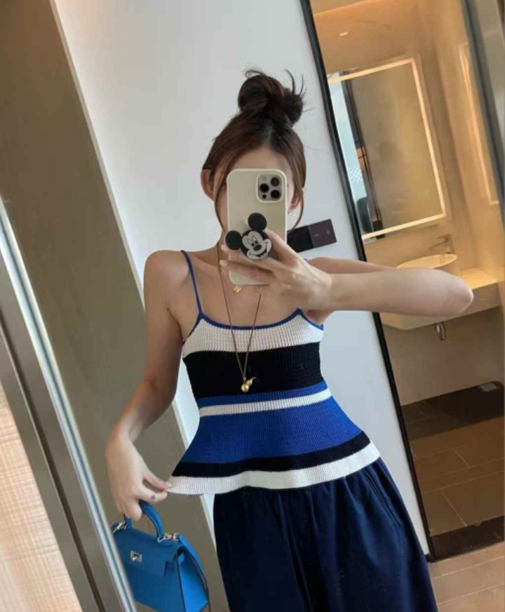 BOBBIE DOLL東大門㊣代購女裝新款熱賣25春夏推薦吊帶背心BOBBIE DOLL吊帶/背心