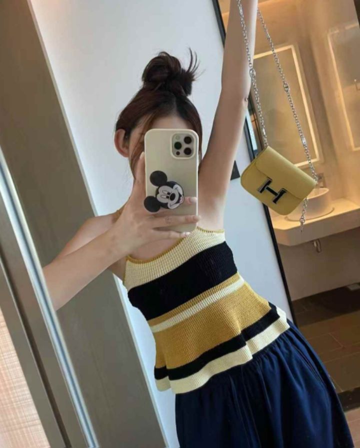 BOBBIE DOLL東大門㊣代購女裝新款熱賣25春夏推薦吊帶背心BOBBIE DOLL吊帶/背心