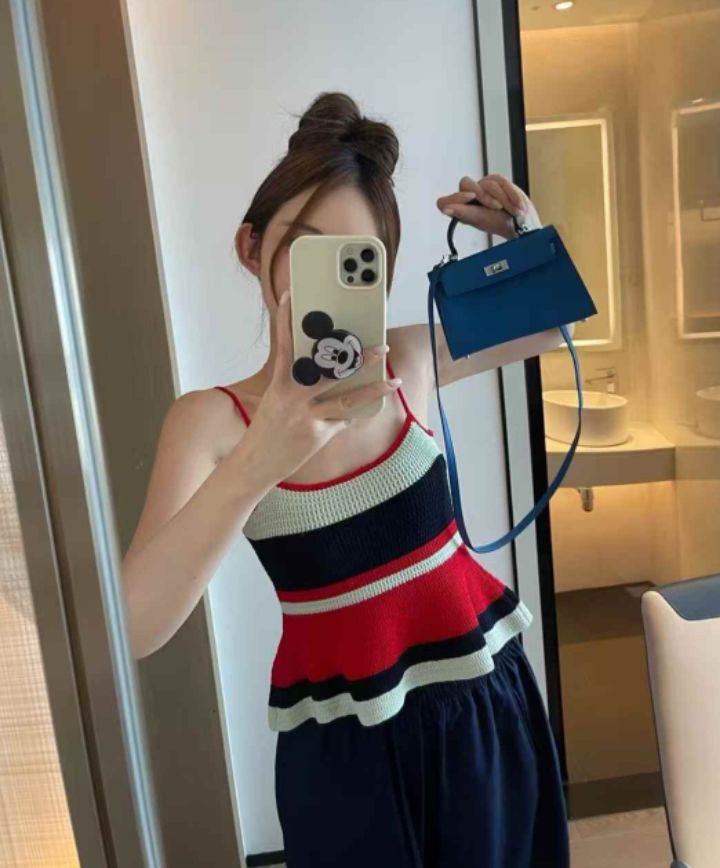 BOBBIE DOLL東大門㊣代購女裝新款熱賣25春夏推薦吊帶背心BOBBIE DOLL吊帶/背心
