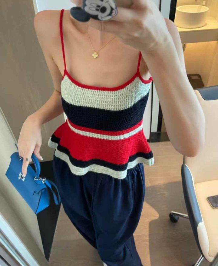 BOBBIE DOLL東大門㊣代購女裝新款熱賣25春夏推薦吊帶背心BOBBIE DOLL吊帶/背心