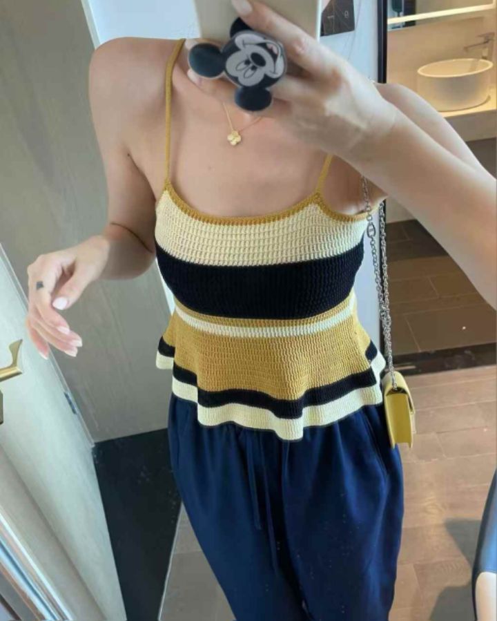 BOBBIE DOLL東大門㊣代購女裝新款熱賣25春夏推薦吊帶背心BOBBIE DOLL吊帶/背心