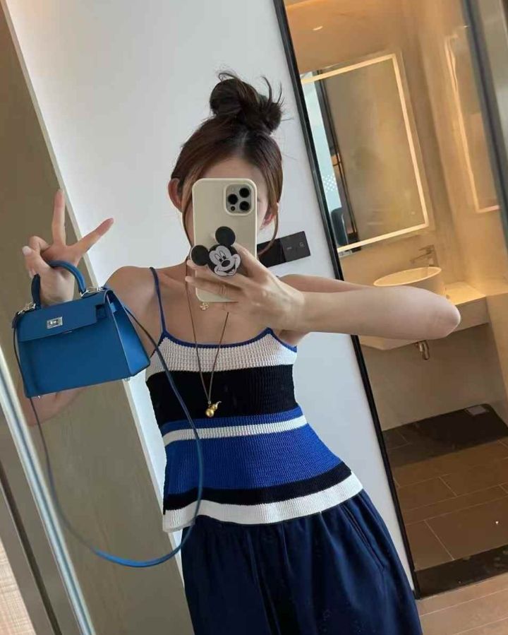 BOBBIE DOLL東大門㊣代購女裝新款熱賣25春夏推薦吊帶背心BOBBIE DOLL吊帶/背心