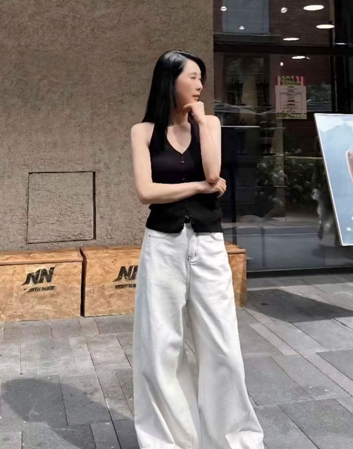 BOBBIE DOLL東大門㊣直郵女士新款職業25春夏真品吊帶背心BOBBIE DOLL吊帶/背心