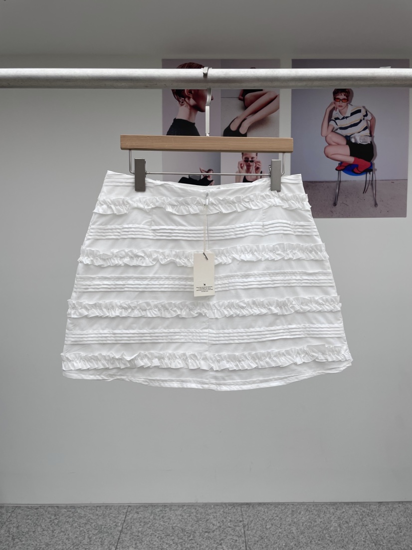 MADE-P東大門㊣代購女士新品時尚真品熱賣25春夏職業推薦短裙MADE-P短裙