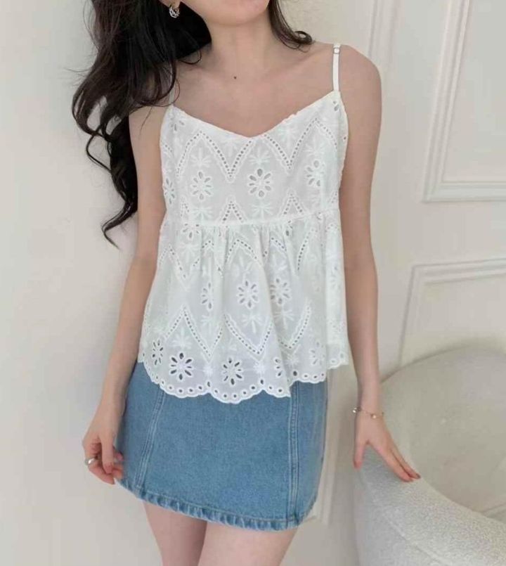 BOBBIE DOLL韓國直郵㊣女裝新品推薦25春夏職業熱賣吊帶背心BOBBIE DOLL吊帶/背心圖色2