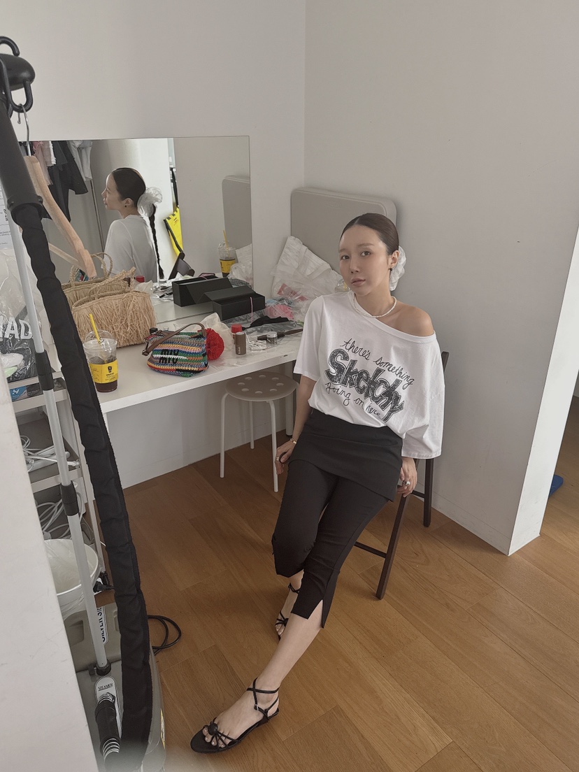 MADE-P東大門㊣代購女士新款熱賣職業人氣25春夏休閑時尚T恤MADE-PT恤