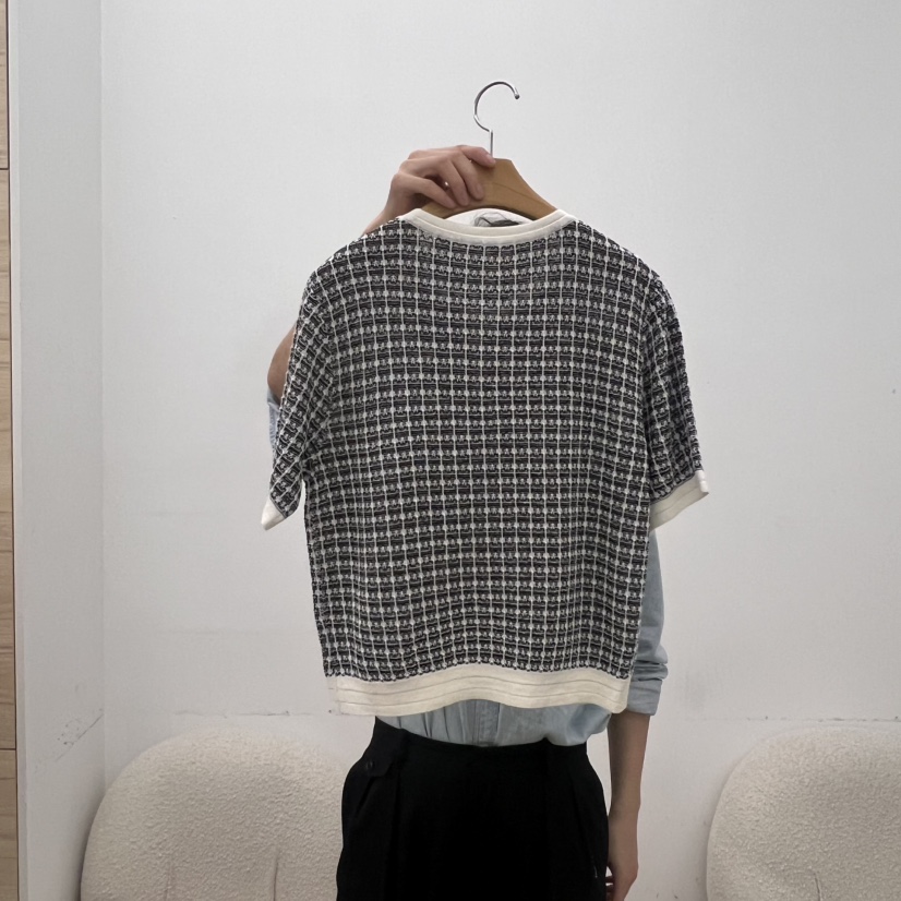 DRESS ROOM東大門㊣直郵女士新款時尚人氣職業休閑熱賣針織衫DRESS ROOM針織衫