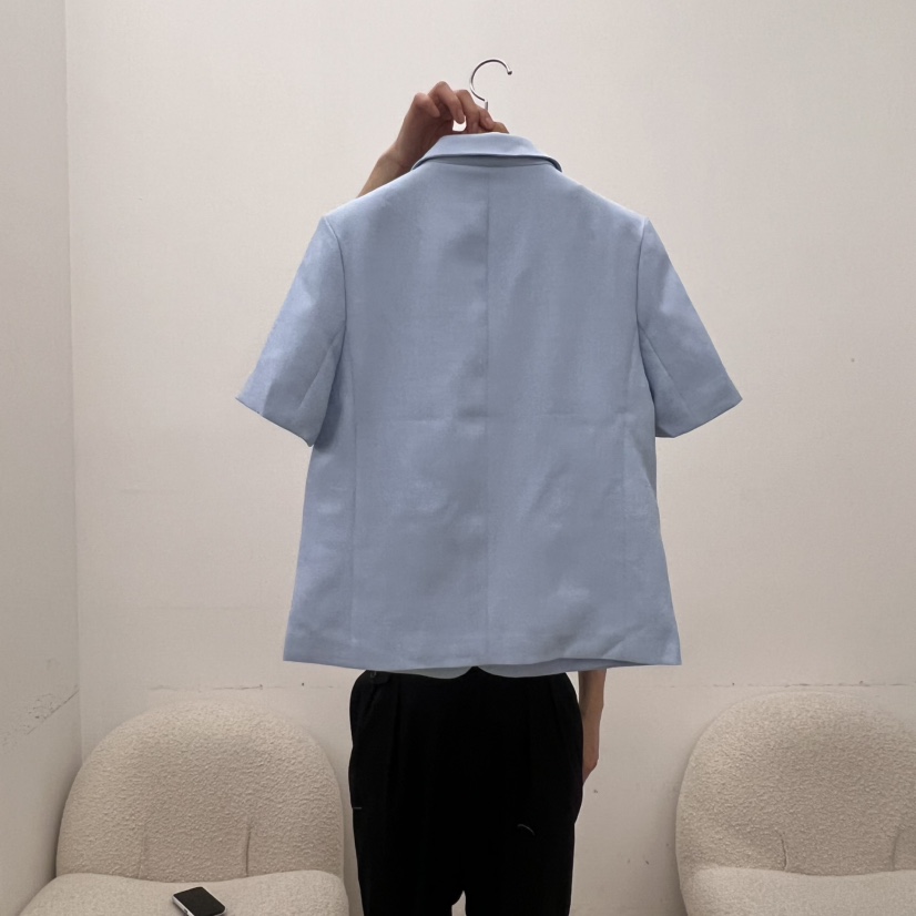 DRESS ROOM東大門㊣實拍女士新款時尚25春夏真品職業休閑夾克DRESS ROOM夾克