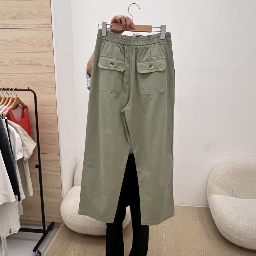 DRESS ROOM韓國直郵㊣女士新款熱賣真品25春夏職業時尚休閑褲DRESS ROOM休閑褲