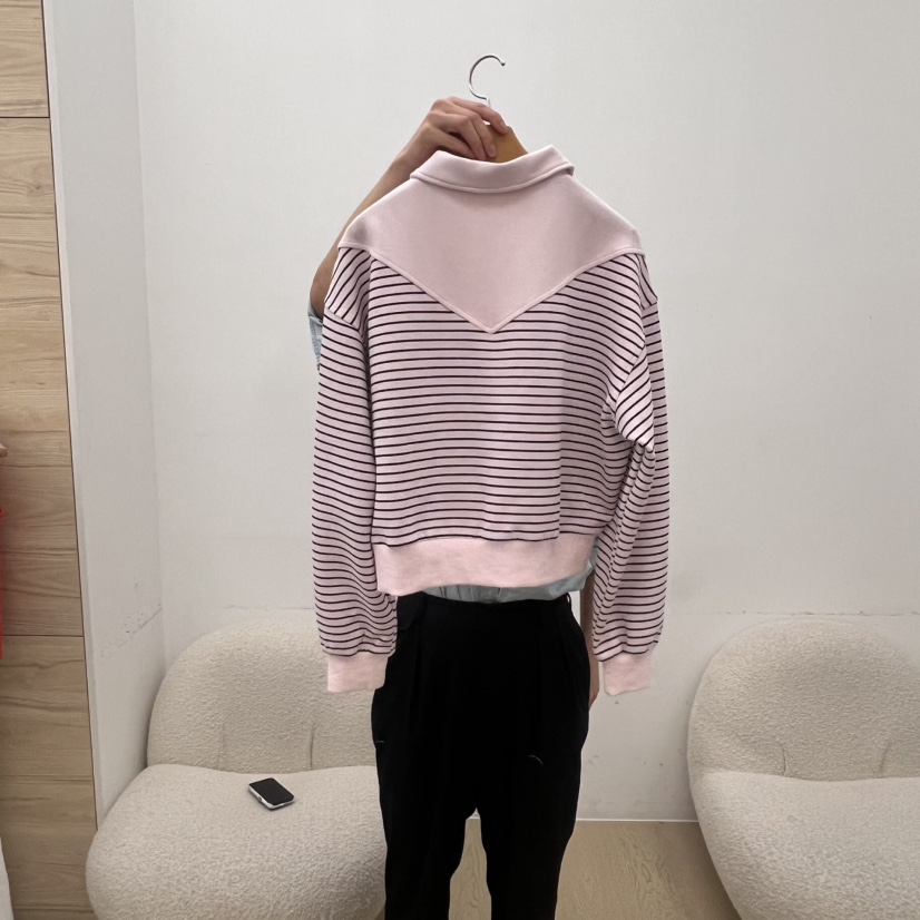 DRESS ROOM東大門㊣實拍女裝新款休閑職業熱賣時尚真品衛衣DRESS ROOM衛衣