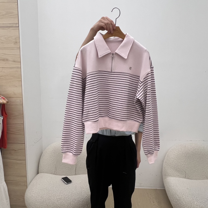 DRESS ROOM東大門㊣實拍女裝新款休閑職業熱賣時尚真品衛衣DRESS ROOM衛衣圖色1