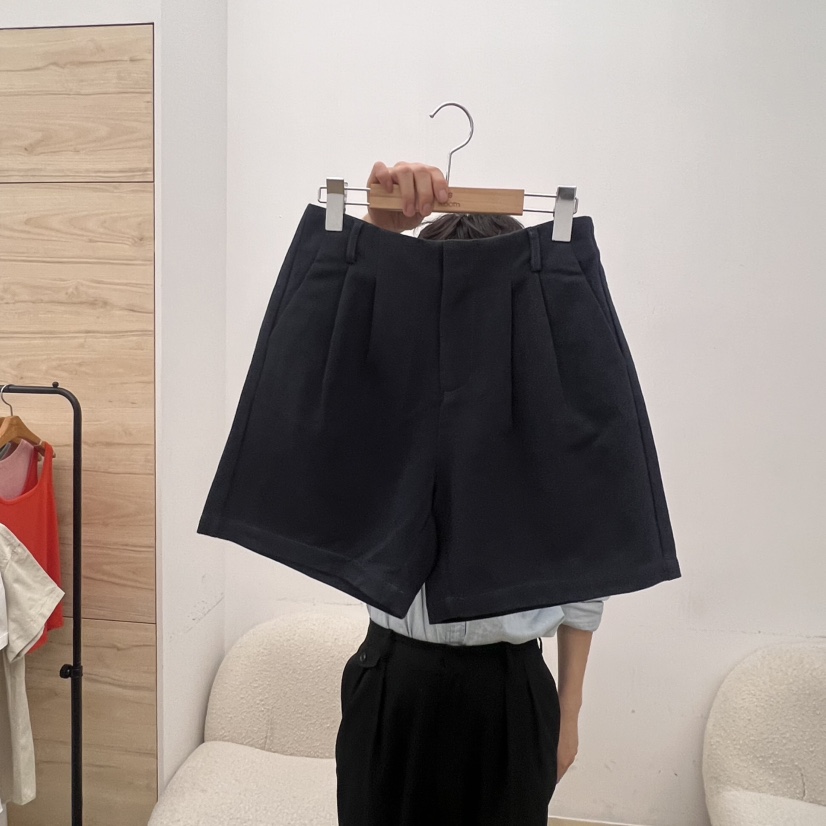 DRESS ROOM韓國代購㊣女士新品推薦人氣25春夏職業真品短褲DRESS ROOM短褲圖色2