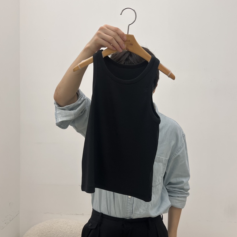 DRESS ROOM東大門㊣實拍女裝新品時尚真品休閑推薦吊帶背心DRESS ROOM吊帶/背心圖色5