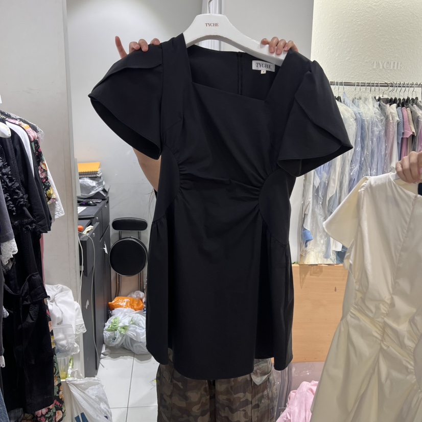 TYCHE東大門㊣直郵女裝新品時尚熱賣職業人氣真品休閑連衣裙TYCHE連衣裙圖色2