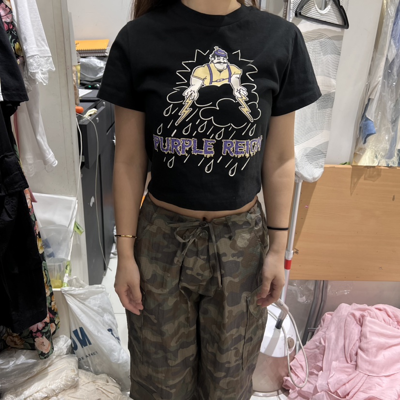 TYCHE韓國直郵㊣女裝新品休閑真品推薦職業時尚T恤大力水手TYCHET恤圖色2